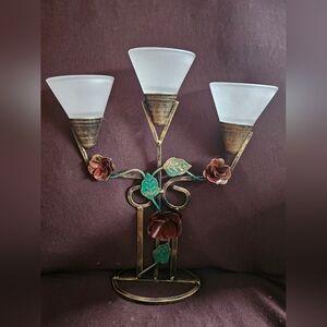 Valentines Day-Vintage Litetyme Rose Collection 4 Piece Tealamp Set